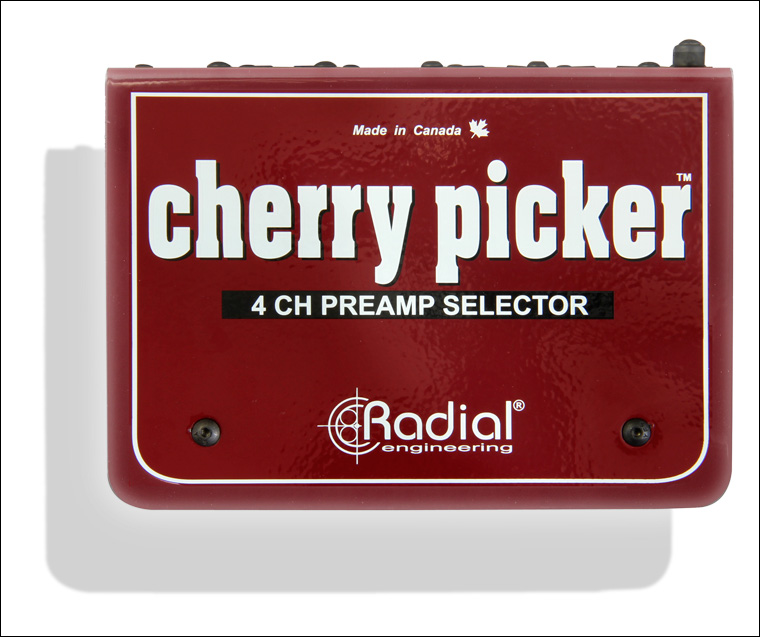 Radial Cherry Picker - Studio Preamp Selector