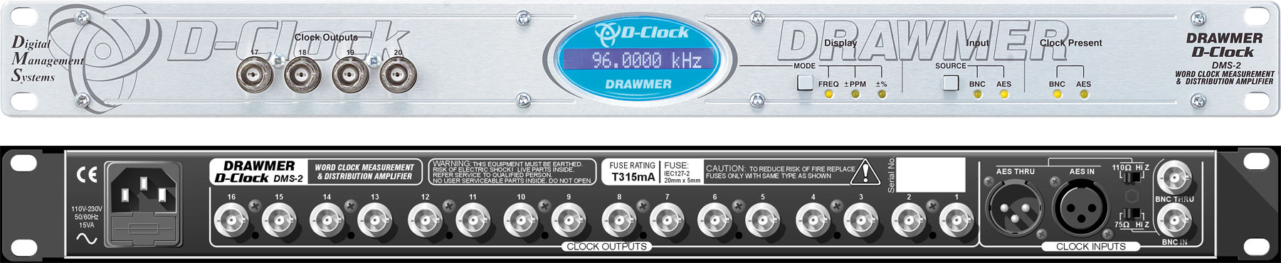 Drawmer DMS-2 D-CLOCK